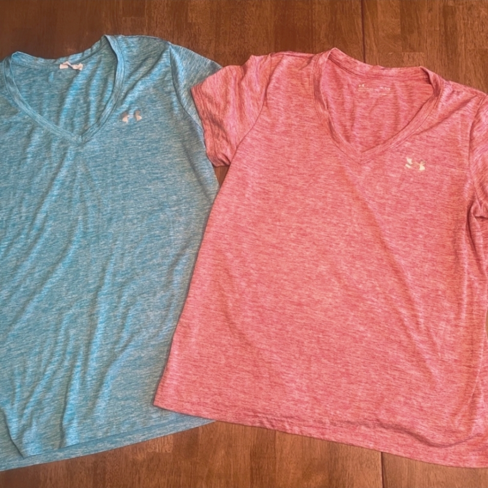 Under Armour Set of 2 Heat Gear Short Sleeve Tshirts